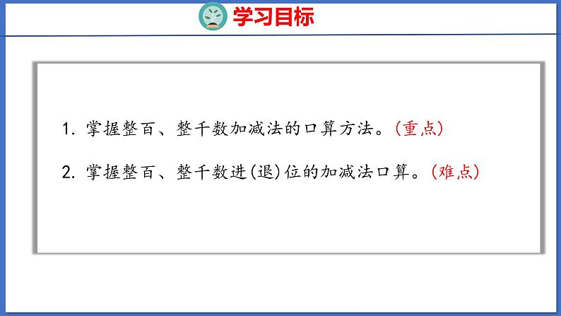 人教版数学二年级下册 7.5 整百、整千数加减法（课件）02