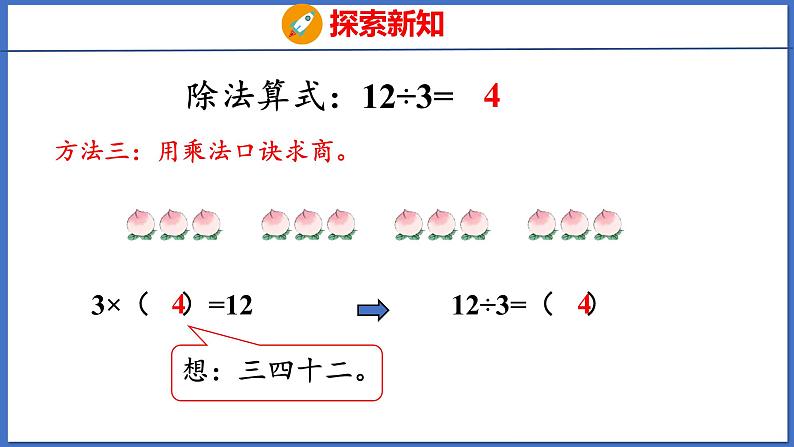 人教版数学二年级下册 2.3用2~6的乘法口诀求商（1）（课件）第8页