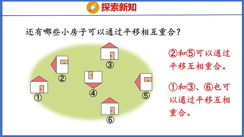 人教版数学二年级下册 3.2平移（课件）第8页