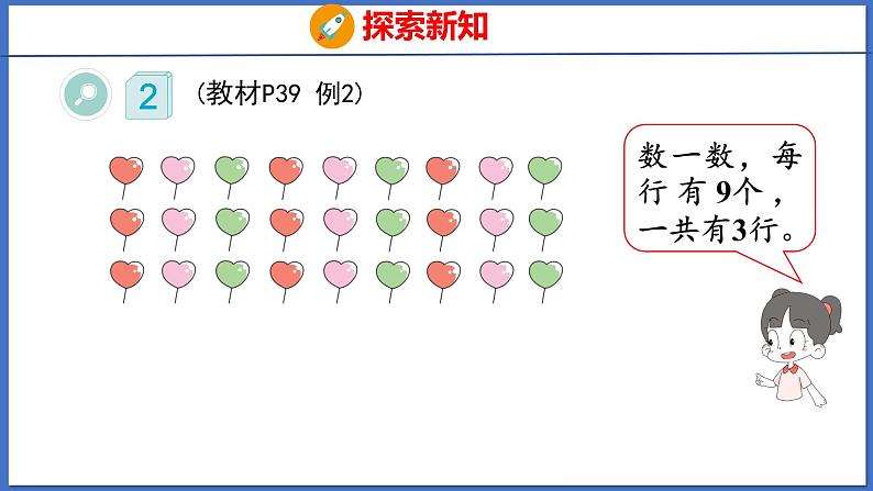 人教版数学二年级下册 4.2用9的乘法口诀求商（课件）第6页