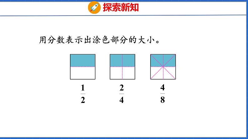 新版人教版五年级数学下册 4.5 分数的基本性质（课件）06