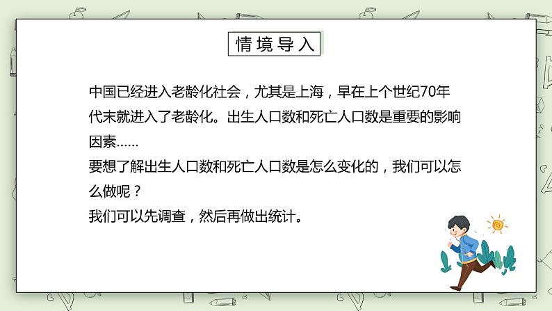 人教版小学数学五年级下册 7.2 复式折线统计图 课件第2页