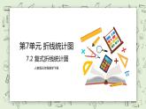 人教版小学数学五年级下册 7.2 复式折线统计图 课件+教学设计+同步练习