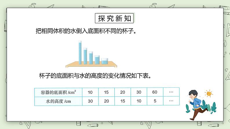 人教版小学数学六年级下册 4.5 成反比例的量 课件第3页