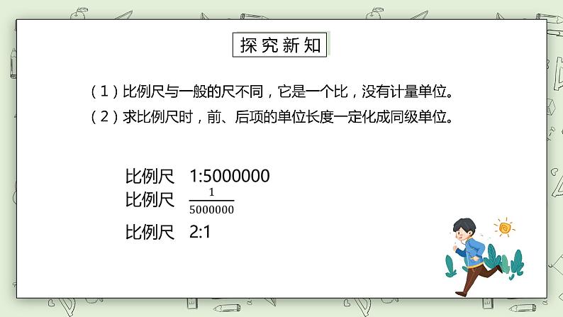 人教版小学数学六年级下册 4.6 认识比例尺 课件第6页