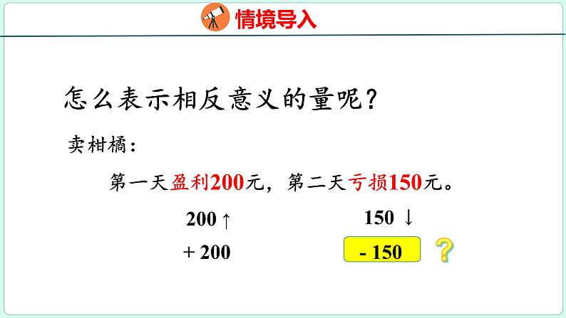 1.1 负数的认识（课件）人教版数学六年级下册03