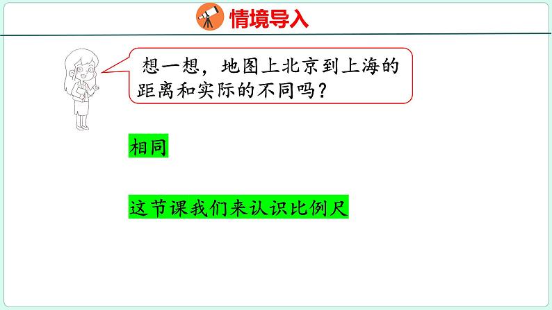 4.5 比例尺（1）（课件）人教版数学六年级下册第4页