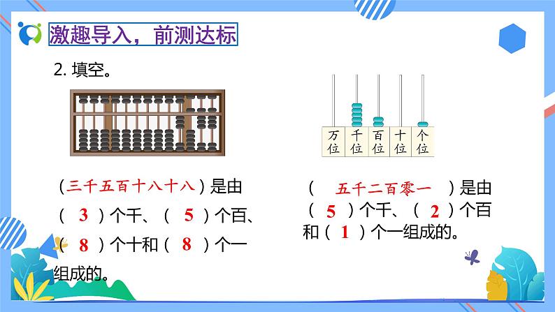 2023春人教版小学数学二年级下册备课资源包-7.5《万以内数的读写（例7、例8）》 课件教案练习06