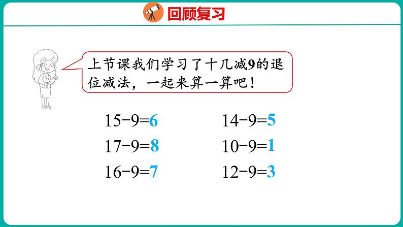 2.2 十几减8、7、6（课件）人教版数学一年级下册03