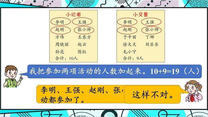 青岛版数学四年级下册 综合与实践 智慧广场 课件04