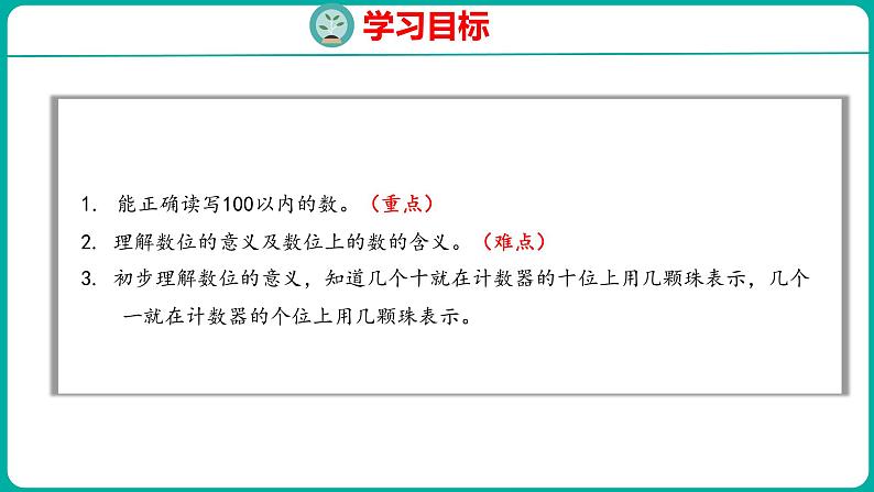 4.2 读数、写数（课件）人教版数学一年级下册第2页