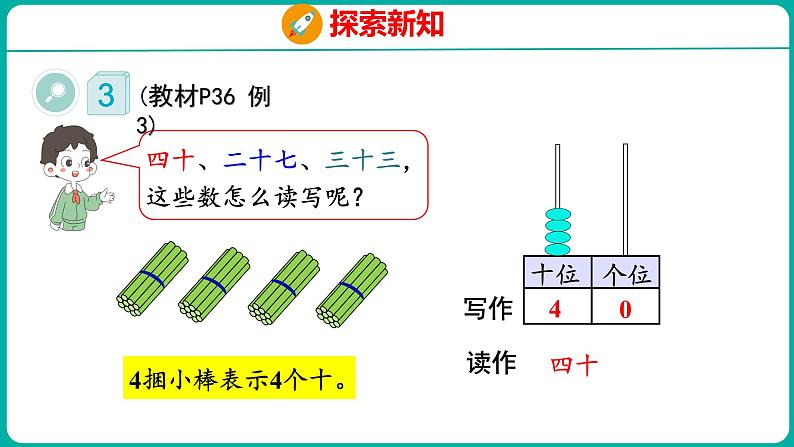 4.2 读数、写数（课件）人教版数学一年级下册第7页