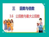 3.6 公因数与最大公因数（课件）五年级下册数学苏教版