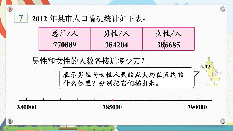 苏教版数学四年级下册 2.6近似数 课件第7页