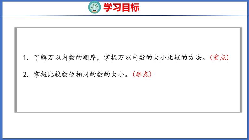 人教版数学二年级下册 7.3 1万以内数的大小比较（课件）02