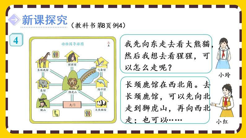 1.3《认识简单的路线》课件PPT第4页