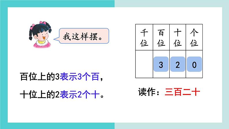 【冀教版】二下数学 三 《认识1000以内的数》第3课时  1000以内数的组成  课件05