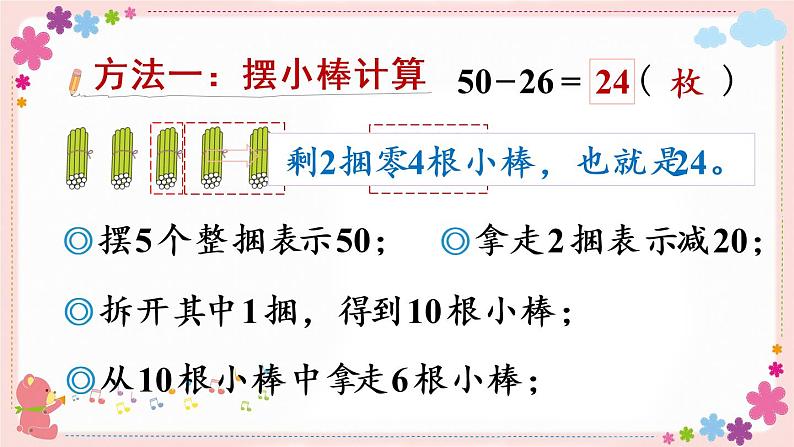 六、第4课时 两位数减两位数（退位）（教学课件）第4页