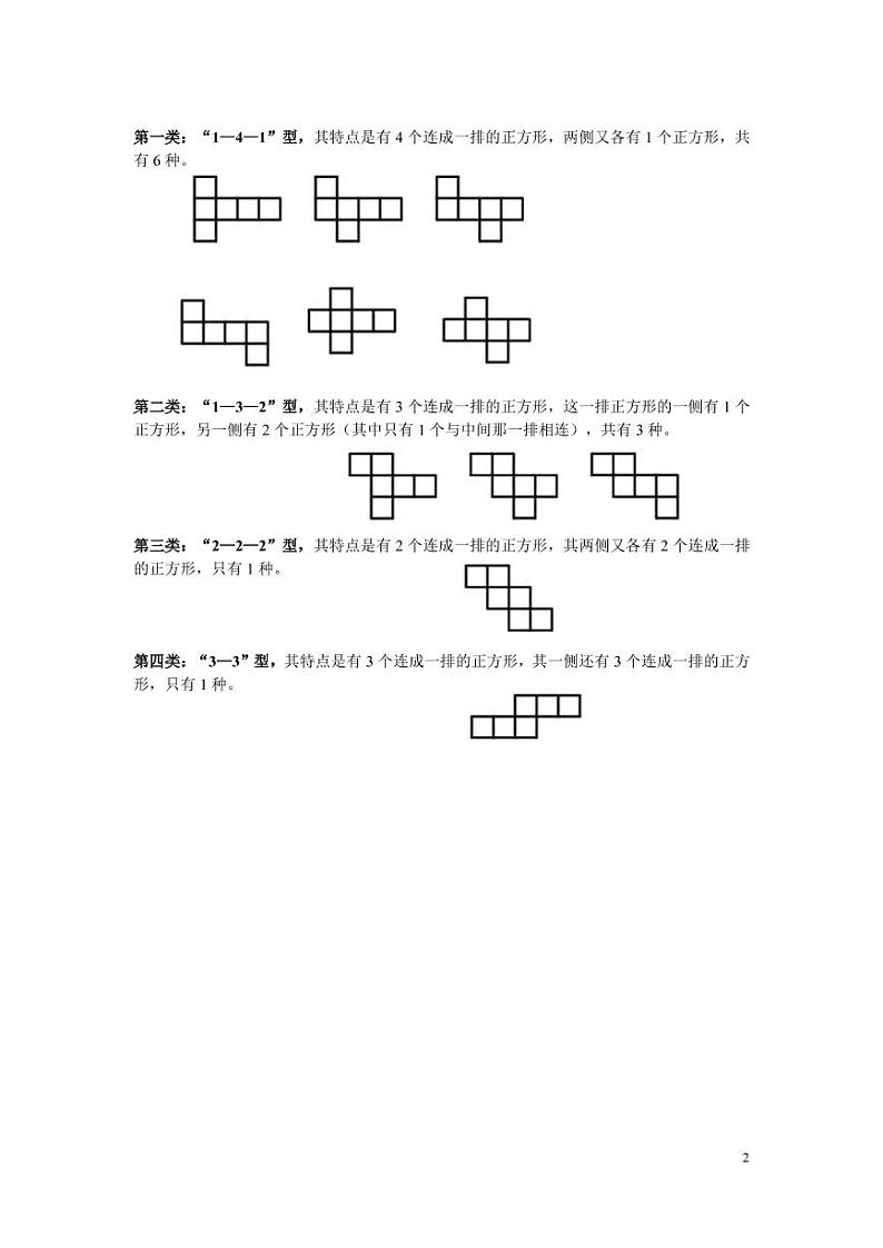 2023年小升初六面体的面积与体积专题整理（带答案）第2页