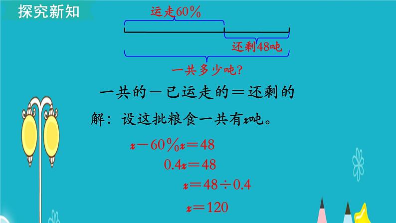 苏教版数学六年级上册 第13课时 解决稍复杂的百分数实际问题（1） 课件05