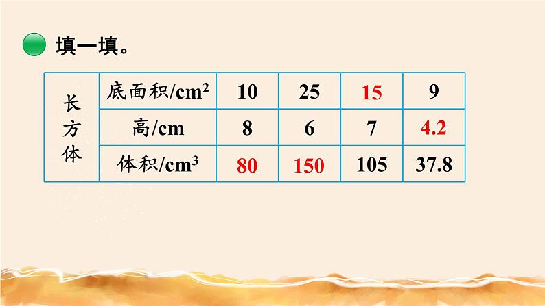 北师大五下  长方体的体积（2） 同步课件（教案匹配版）第7页