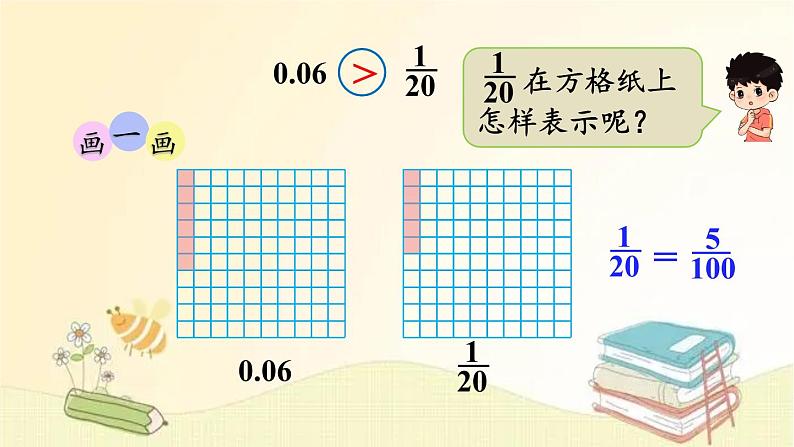 北师大版数学五年级下册 第4课时  “分数王国”与“小数王国” 课件第4页