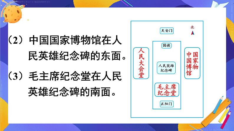 第1单元第2课时 平面图上辨认东、南、西、北 课件 23春人教数学三年级下册08