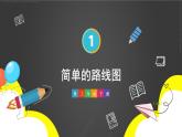 第1单元第4课时 简单的路线图 课件 23春人教数学三年级下册