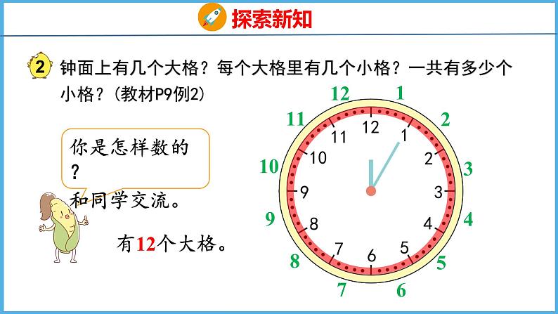 2.1 认识时、分（课件）苏教版数学二年级下册08