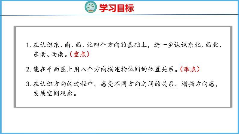 3.3 认识东北、西北、东南、西南（课件）苏教版数学二年级下册第2页