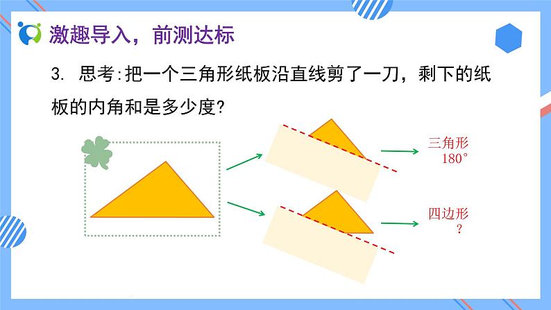 2023春人教版四年级数学下册备课资源包-5.6《探索多边形的内角和 (例7) 》 课件教案练习07