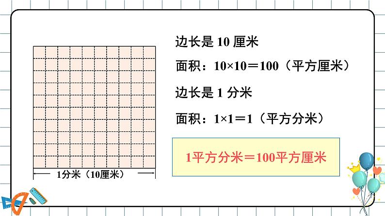 第5课时 面积单位间的进率 课件 23春人教数学三年级下册第4页