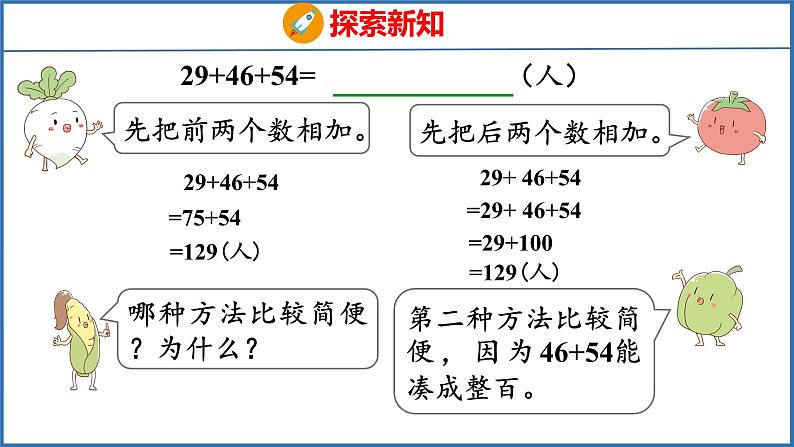 6.2 应用加法运算律进行简便计算（课件）苏教版数学四年级下册第6页