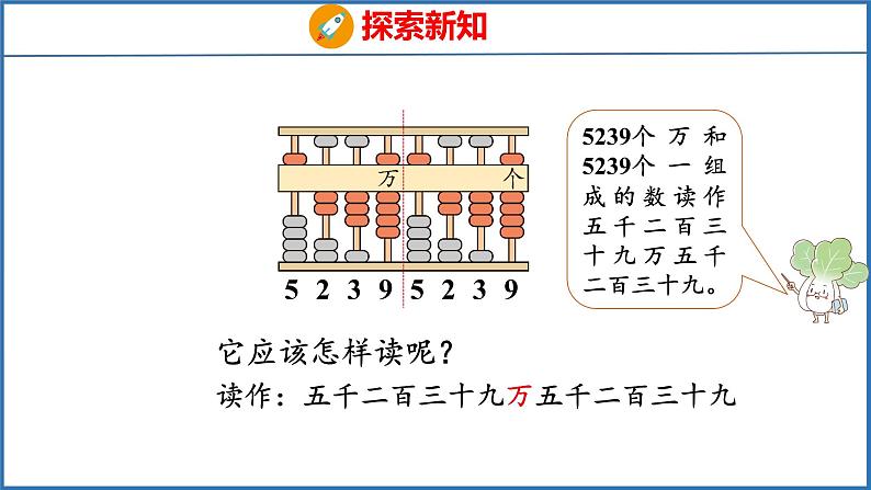 2.2 认识含有万级和个级的数（课件）苏教版数学四年级下册第6页