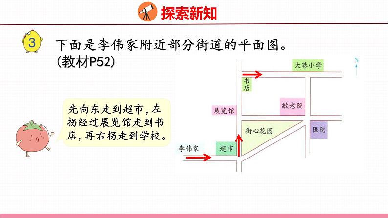 5.3  描述简单的行走路线（课件）苏教版数学六年级下册04