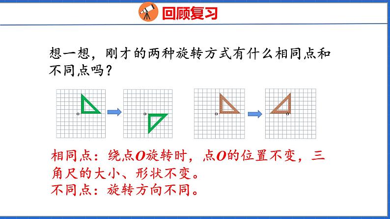 新版人教版五年级数学下册 5.2 旋转（2）（课件）05