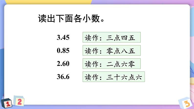 第7单元 第1课时 认识小数 课件 23春人教数学三年级下册第4页