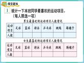 人教版三年级数学下册课件 第3单元 复式统计表