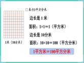 人教版三年级数学下册课件 第5单元 第5课时  面积单位间的进率