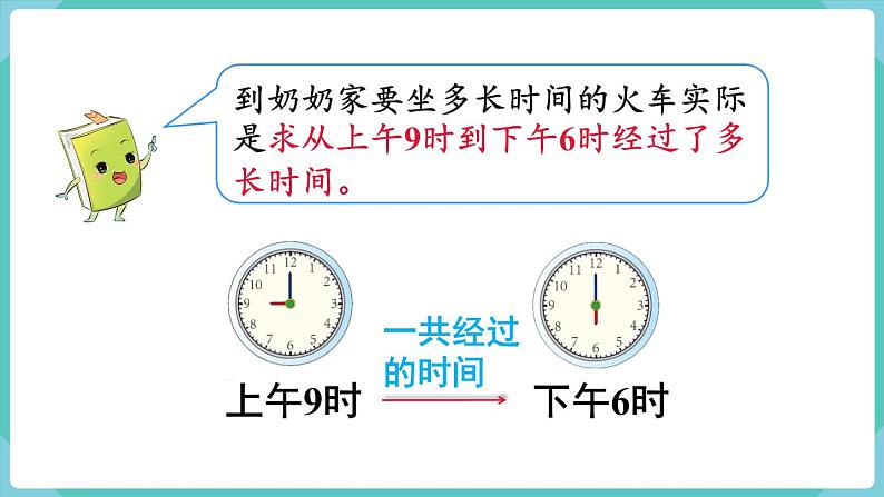 人教版三年级数学下册课件 第6单元 第4课时  简单的时间计算第4页