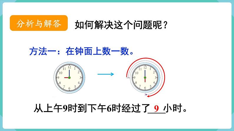 人教版三年级数学下册课件 第6单元 第4课时  简单的时间计算第5页