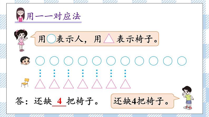 北师版数学一年级下册 1.4《开会啦》 课件（送教案+练习）06