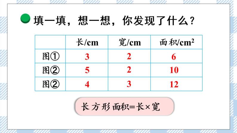 北师版数学三年级下册 5.3《长方形的面积》PPT课件（送教案）06