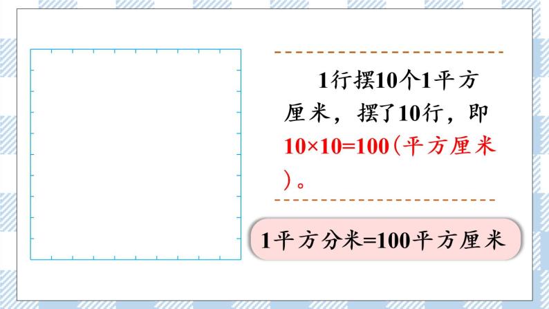 北师版数学三年级下册 5.4《面积单位的换算》PPT课件（送教案）04