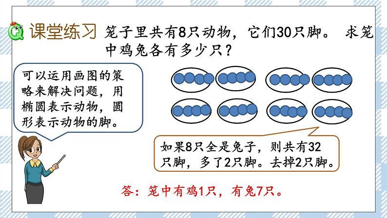 3.2 解决问题的策略（2） 课件（送练习） 苏教版六下数学07