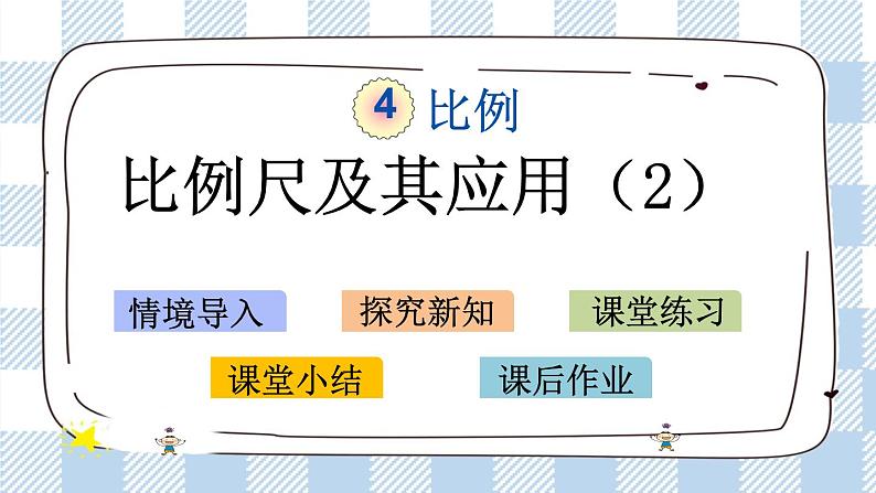 4.8 比例尺及其应用（2） 课件（送练习） 苏教版六下数学01