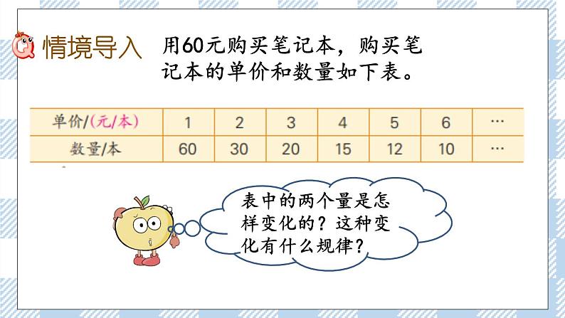 6.4 反比例的意义 课件（送练习） 苏教版六下数学02