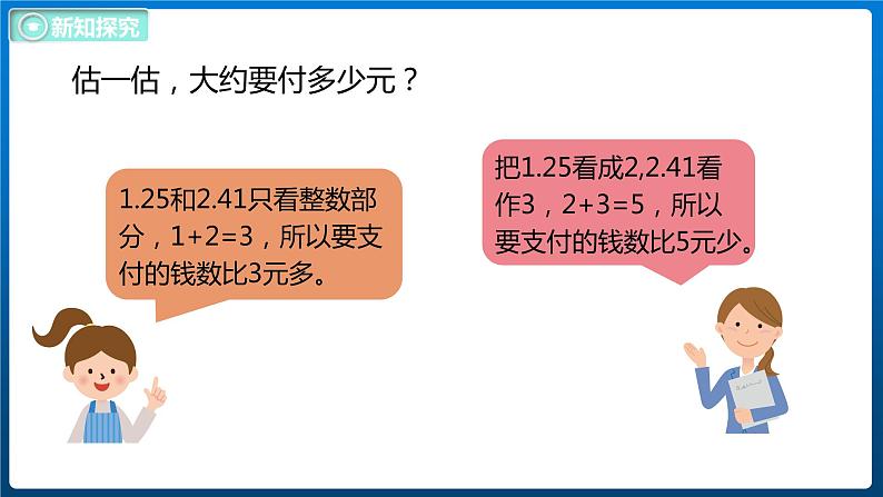 1.6 买菜（课件）北师大版四年级数学下册06