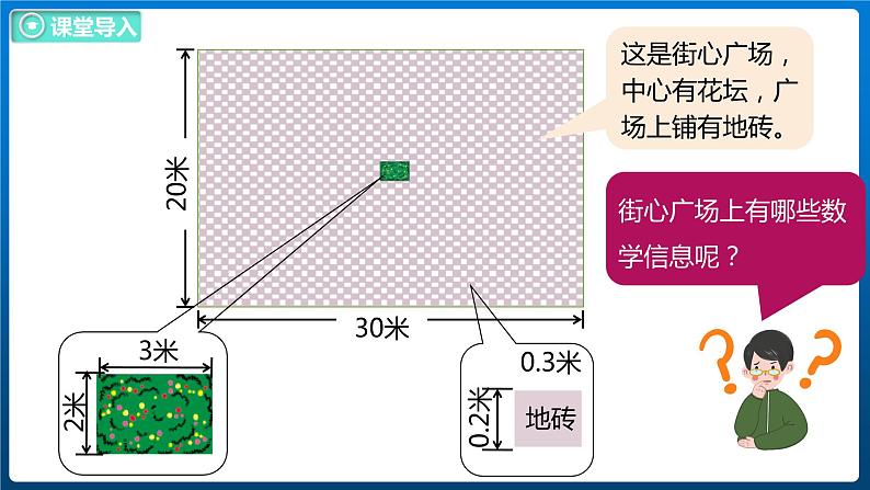 3.4 街心广场（课件）北师大版四年级数学下册第5页