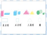 2.1 認(rèn)識(shí)長(zhǎng)方形、正方形、三角形和圓 課件+課時(shí)練